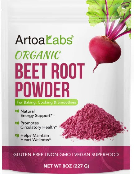 Beet Root Powder Non-GMO Vegan Raw Beetroot Extract Powder for Overall Wellness