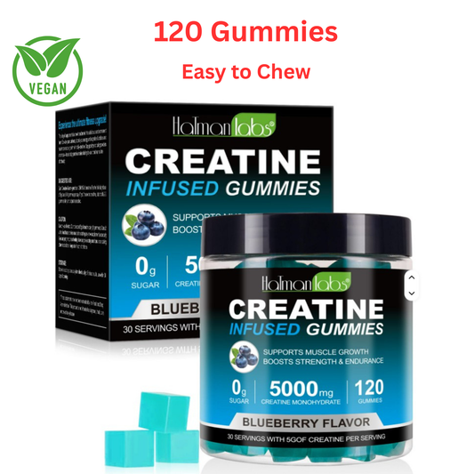 Creatine Gummies High Strength Monohydrate 5000mg 120 Gummies Muscle Growth