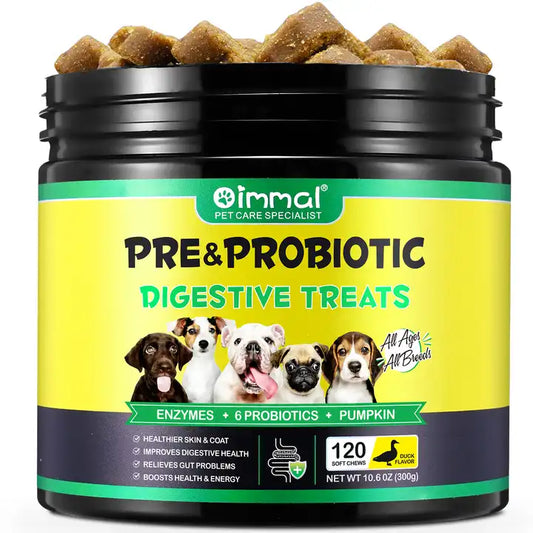 Digestive Treats for Dogs healthy and natural from oimmal