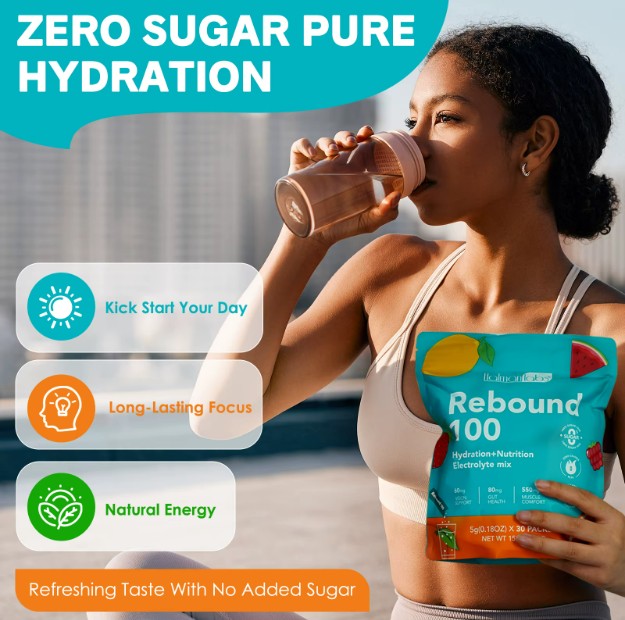 Sugar Free Electrolyte Hydration Sports Drink Tablets Running Nutrition (Vegan)