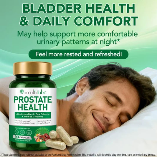 Saw Palmetto 90 Capsules Prostate, Support Male Urinary Tract & Prostate (vegan)