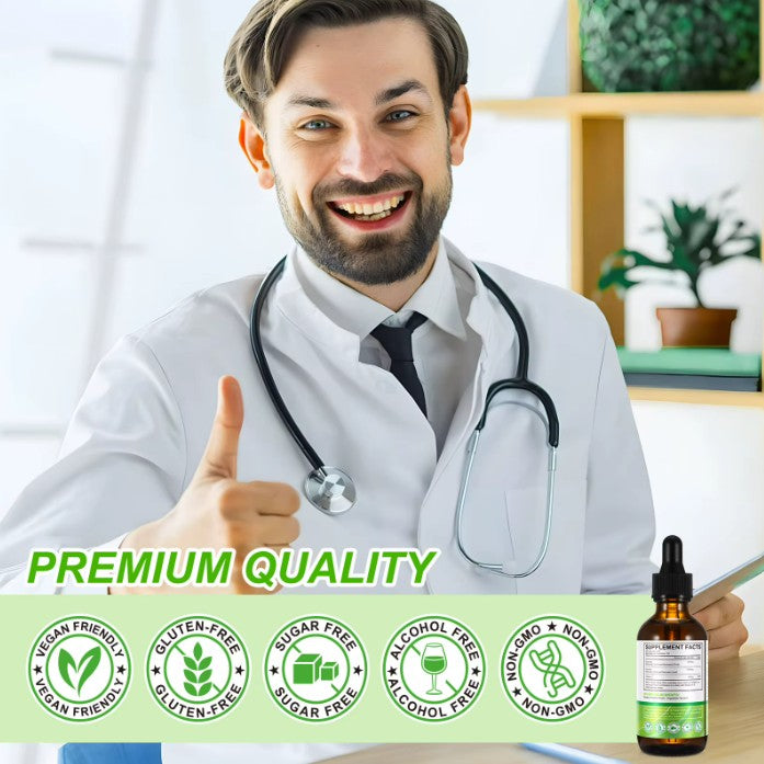 100% Pure Graviola Soursop Liquid Drops Bitters Fruit & Leaf Herbal Extract 60ml